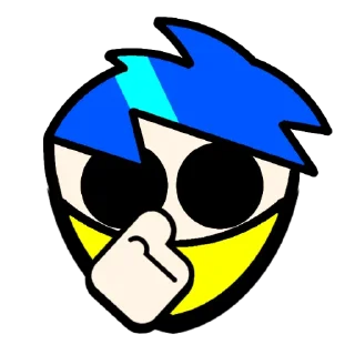 😷 emoji RABBY PINS Telegram sticker 6 of 30