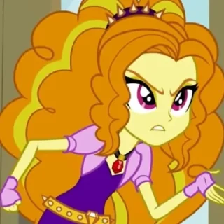 🍊 emoji Adagio Dazzle | @MLPstick Telegram sticker 15 of 50