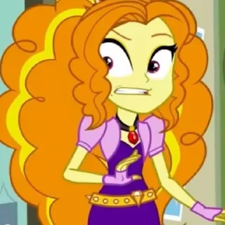 🌅 emoji Adagio Dazzle | @MLPstick Telegram sticker 16 of 50