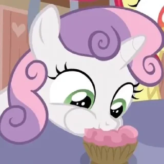 Sticker from Sweetie Belle | @MLPstick