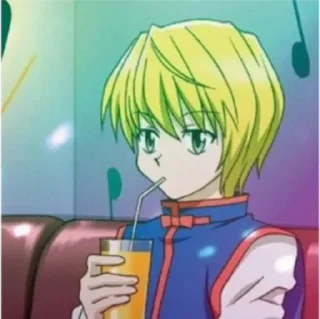 🥤 emoji Мой курапика @Huhnan Telegram sticker 6 of 38