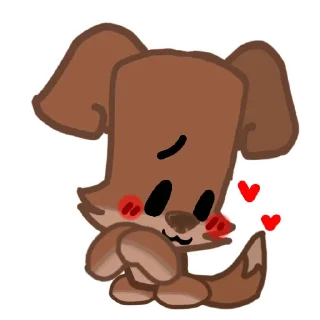 🥰 emoji Aldie (Sobakin) Telegram sticker 17 of 31