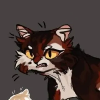 🖤 emoji Кленовница ᕕ(˵•̀෴•́˵)ᕗ Telegram sticker 13 of 20