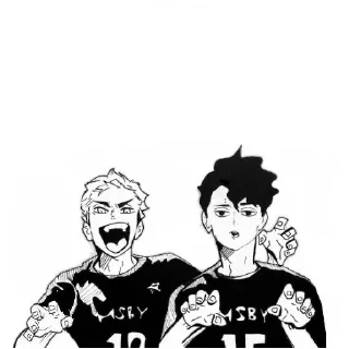 ☺️ emoji Atsumu sex Telegram sticker 20 of 39
