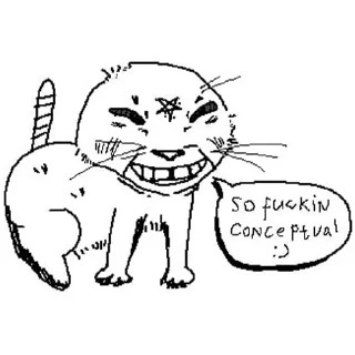 😁 emoji this cat Telegram sticker 18 of 28