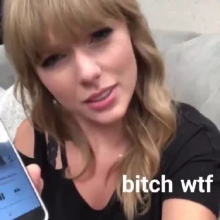 🤨 emoji Tay-Tay Swift :: @yana_pn08 Telegram sticker 19 of 118