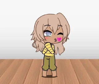 😘 emoji Гача мача 👁️🫦👁️💅 Telegram sticker 20 of 37