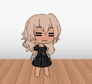😑 emoji Гача мача 👁️🫦👁️💅 Telegram sticker 19 of 37