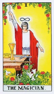 Sticker from Rider-Waite tarot deck (Таро Райдера Уэйта)