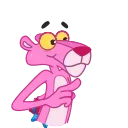 🎁 emoji Pink Panther Telegram sticker 8 of 10