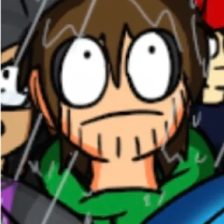 🙄 emoji Будущий Эдд · Made by: @YaLublyKrasnogo Telegram sticker 5 of 112