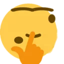 🤔 emoji mfg lite™ Telegram sticker 10 of 41