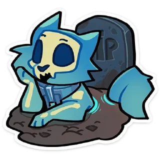 ⚰️ emoji Фридрих без текста @TgSticker Telegram sticker 5 of 48