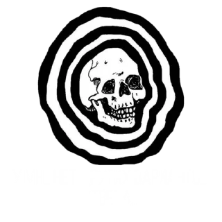 Sticker from Goth party
