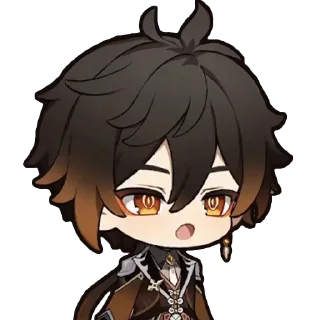😶 emoji Zhongli Supremacy Telegram sticker 6 of 14