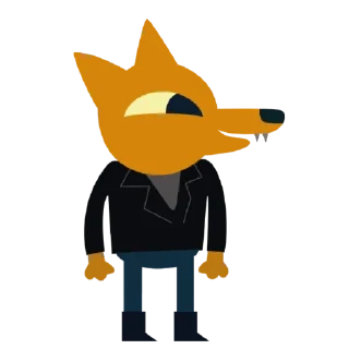 😁 emoji Night In The Woods Dialog Telegram sticker 8 of 56