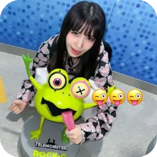 😜 emoji doeun🐶🐶 Telegram sticker 10 of 16