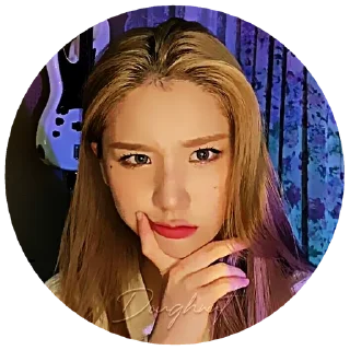🌟 emoji ((🧩) ›› heejin by @doughnuthelpp Telegram sticker 14 of 17