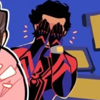 🙈 emoji Miguel O’Hara Telegram sticker 21 of 35