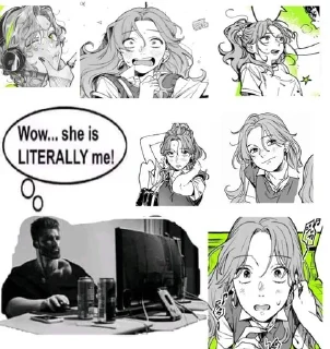 🤔 emoji greenlesbians ★ Telegram sticker 9 of 82