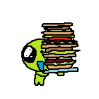 🥪 emoji Pt 2! Pak by E78. artist- @lilalienz4ever Telegram sticker 3 of 86