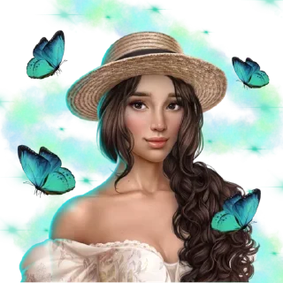🦋 emoji Лайя @ajnssnsnsnsm Telegram sticker 23 of 33