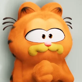 😮 emoji Garfield @hehbaldezh Telegram sticker 23 of 30