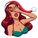 🤦‍♀️ emoji Tropical Holidays Telegram sticker 20 of 30
