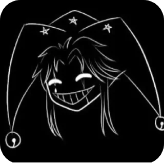 🥰 emoji ❤️_pierrot_❤️ Telegram sticker 7 of 8
