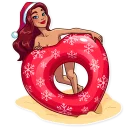 ❤️ emoji Tropical Holidays Telegram sticker 8 of 30