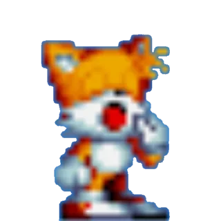 Sticker from Тейлз! (Соник Мания)