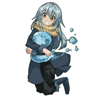 😵 emoji Римуру Темпест ;; @animesticks Telegram sticker 22 of 25