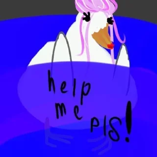 🌊 emoji Гуси -правят вселенной Telegram sticker 18 of 84