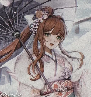 👘 emoji Monika Doki Doki literature club! Telegram sticker 10 of 56