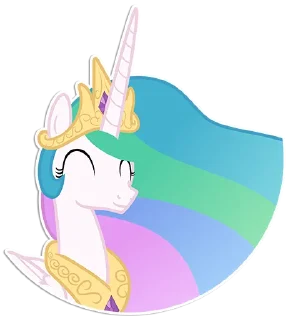 Sticker from Princess Celestia