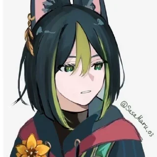 😐 emoji Тигнари Telegram sticker 9 of 27