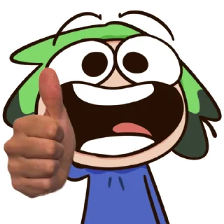 👍 emoji мой говорящий гринчик Telegram sticker 14 of 33