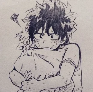 🌿 emoji Midoriya Telegram sticker 12 of 87