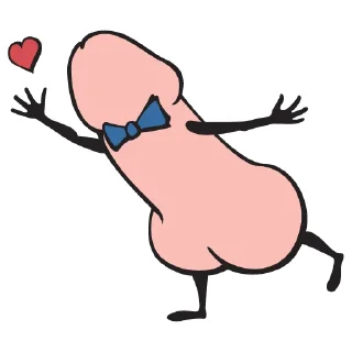 💋 emoji Eddie - The Funky dick Telegram sticker 23 of 44