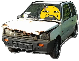 🚗 emoji ГНР стикеры Telegram sticker 24 of 82