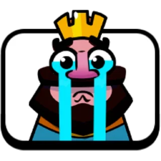 😰 emoji Мудрецы всея Клеш Рояля Telegram sticker 17 of 52