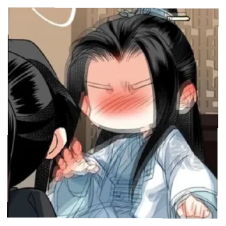 🌑 emoji Лань ванцзи Telegram sticker 7 of 21