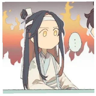 🌑 emoji Лань ванцзи Telegram sticker 18 of 21
