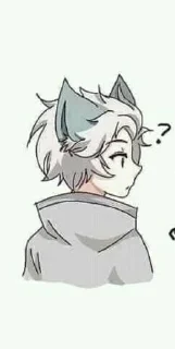 ❓ emoji Нана Telegram sticker 14 of 48