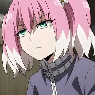 😠 emoji Нана @anime_sticks Telegram sticker 6 of 20