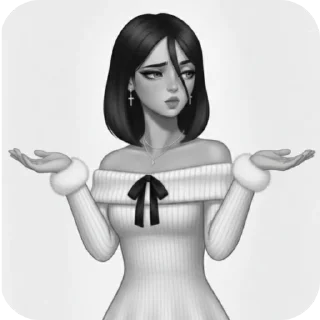 💁‍♀ emoji Лилечка Telegram sticker 4 of 42