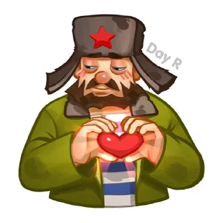 🥰 emoji Day R survival rus :: @tltgames Telegram sticker 22 of 30