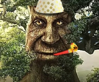 🥳 emoji mystical tree by -x1kle Telegram sticker 12 of 34