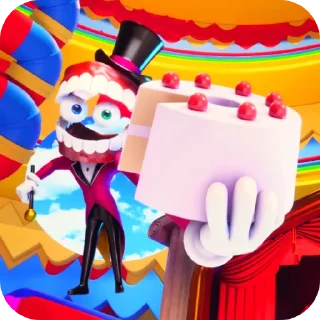 🥳 emoji 🎪 The Amazing Digital Circus (new stickers coming soon!) Telegram sticker 9 of 26