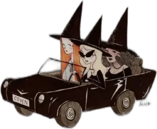🍷 emoji Witchy Witch 🧹 Telegram sticker 10 of 71